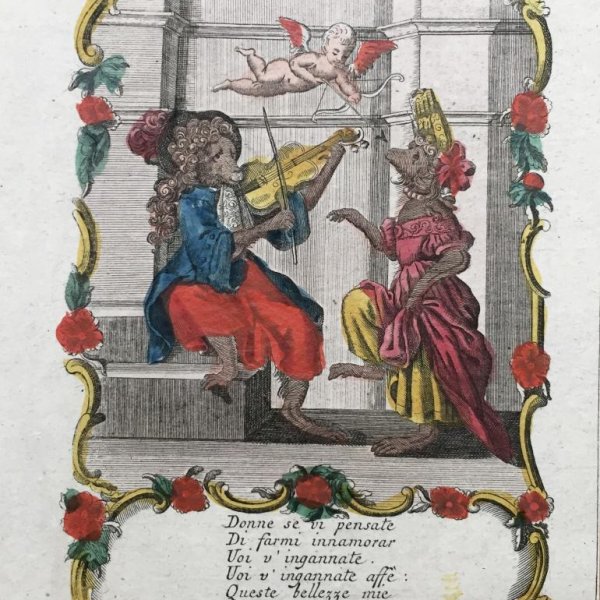 ECOLE ITALIENNE DU XVIIIE SIECLE