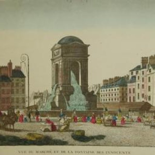 VUE D'OPTIQUE XIXe SIECLE