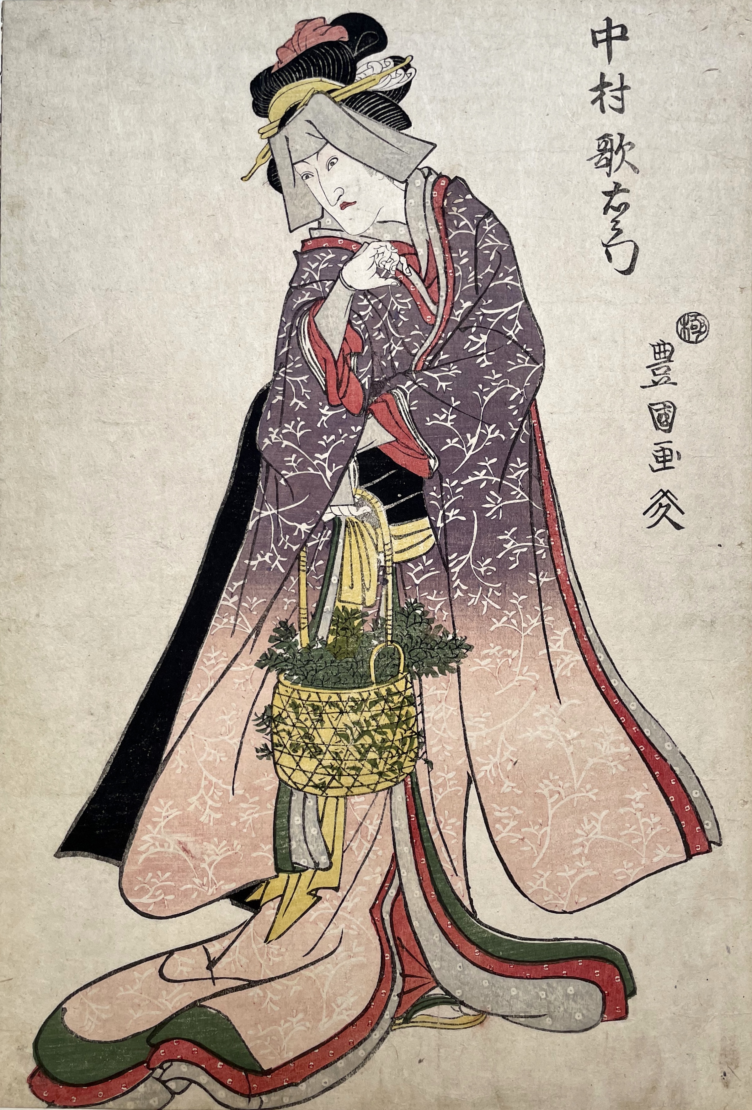 UTAGAWA Toyokuni, dit TOYOKUNI I