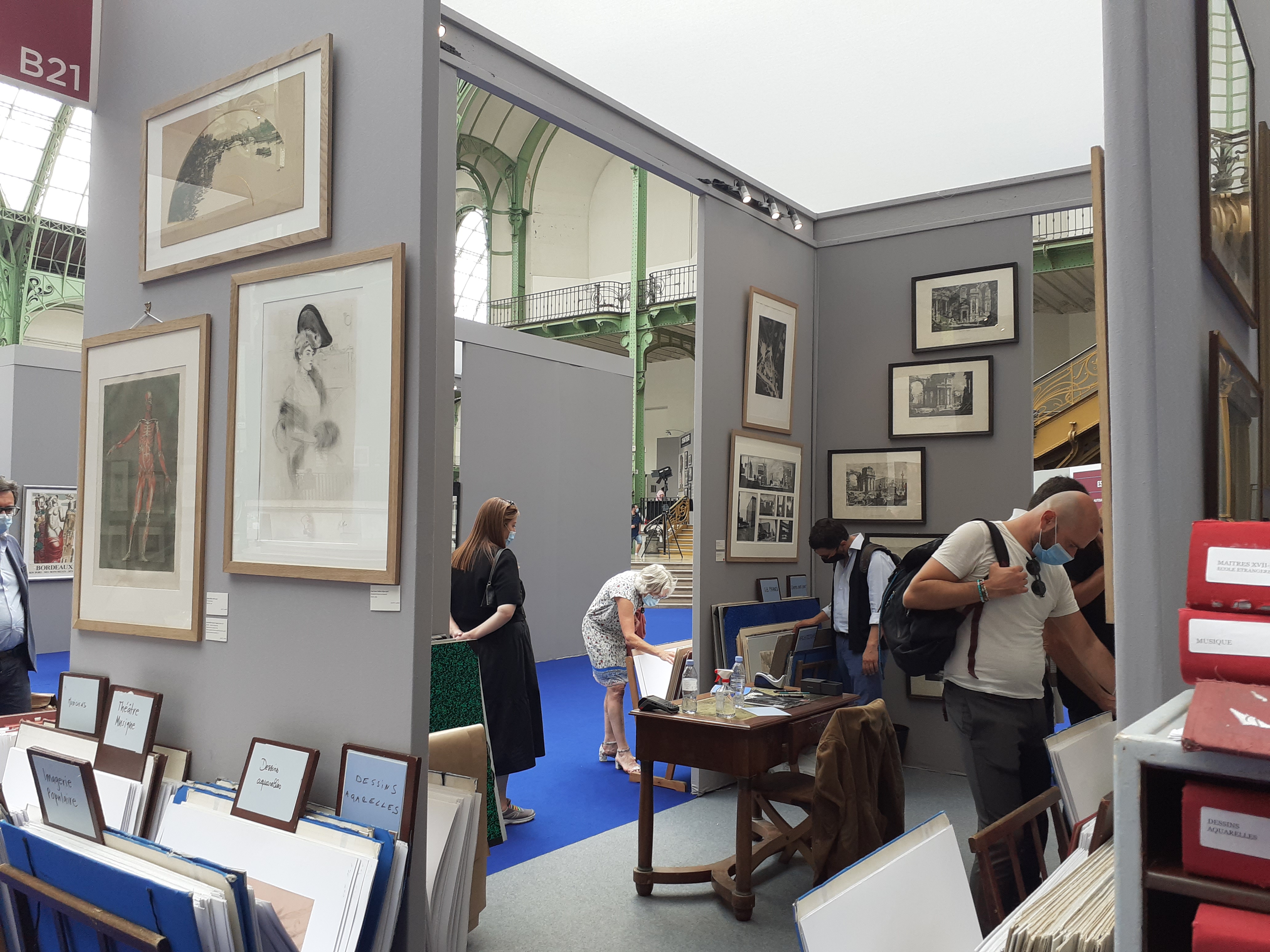 SALON DES LIVRES RARES & ESTAMPES-DESSINS, GRAND PALAIS, DU 18 AU 20 SEPTEMBRE 2020