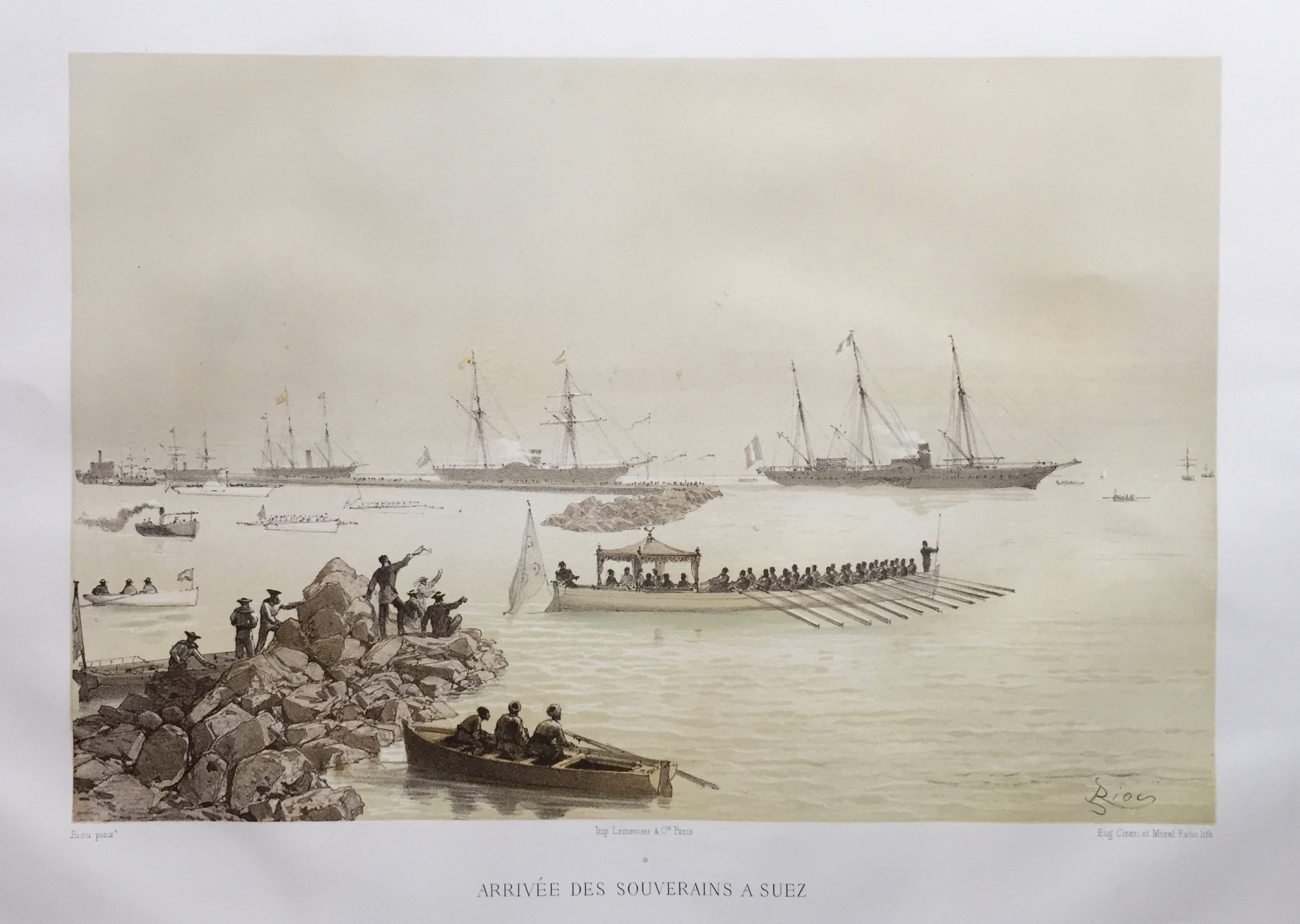 CICERI Eugène et MOREL-FATIO Léon