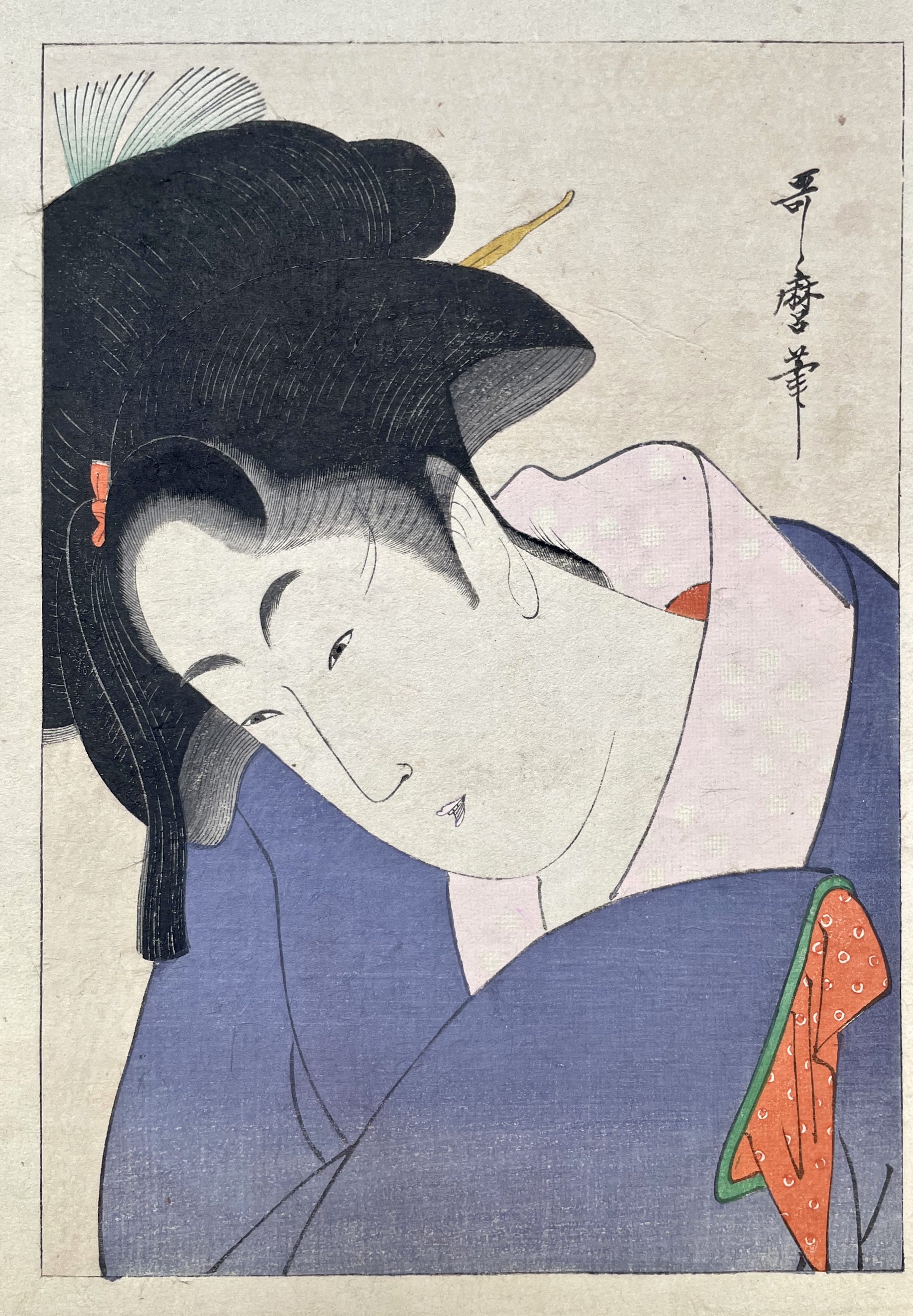 UTAMARO Kitagawa (d'après)
