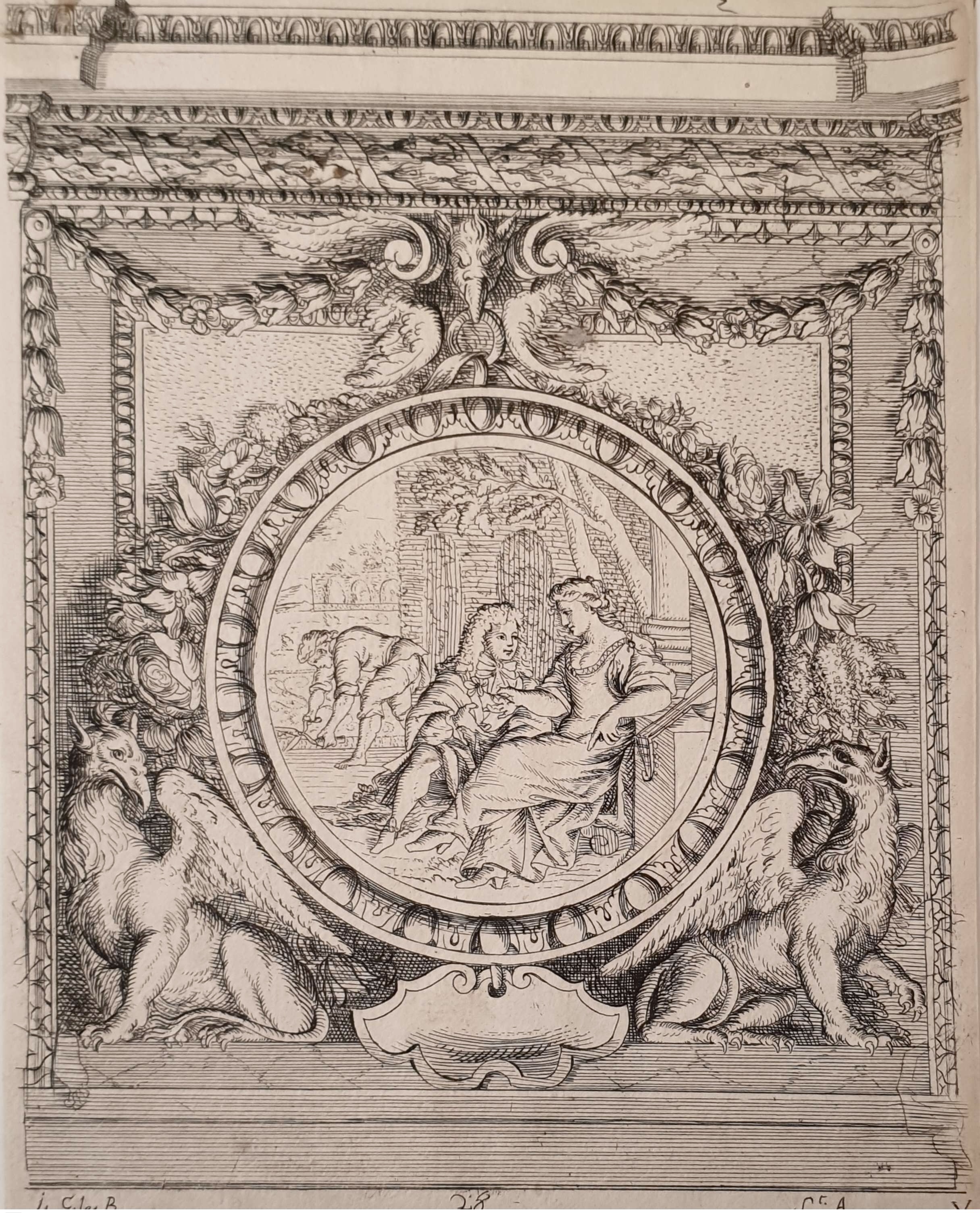 SAINT-AUBIN, Gabriel Jacques de (d'après)