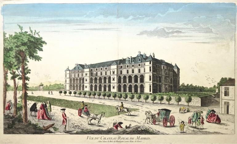 VUE D\'OPTIQUE XVIIIe SIECLE