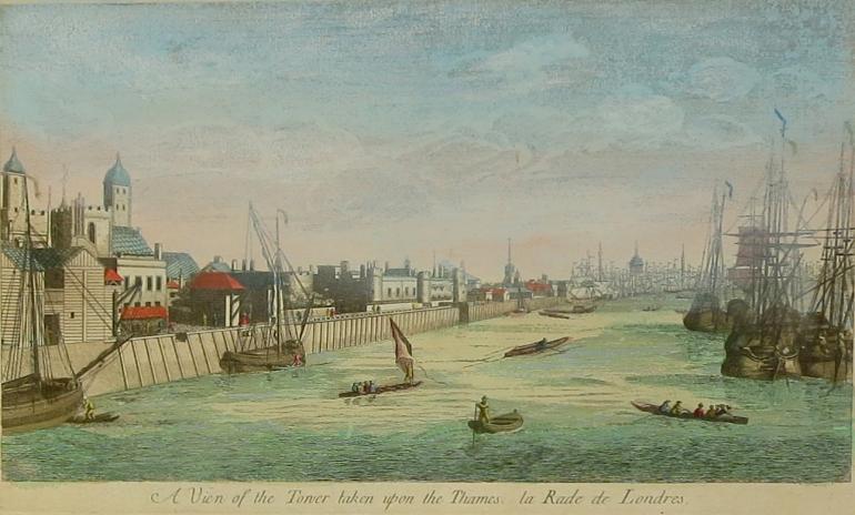 VUE D\'OPTIQUE XVIIIe SIECLE