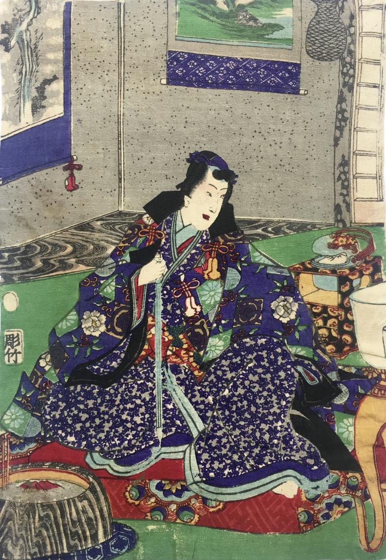 KUNISADA II Utagawa (attribu� �)