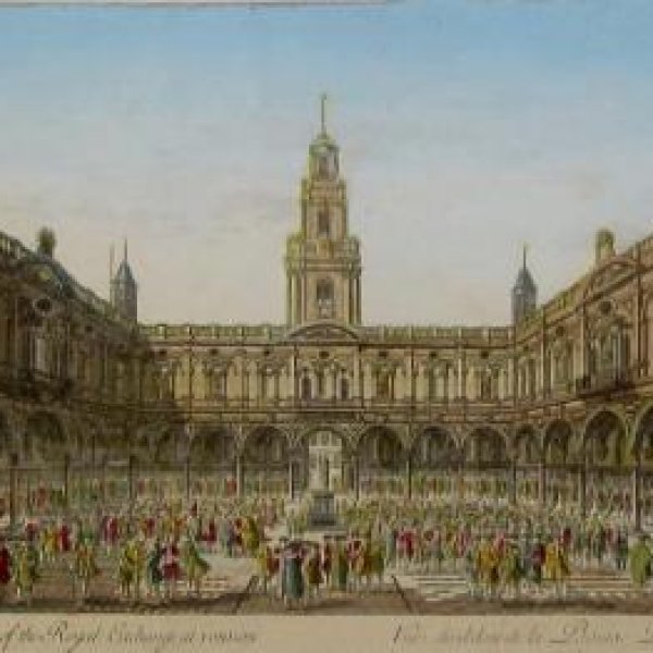 VUE D'OPTIQUE  XVIII th CENTURY