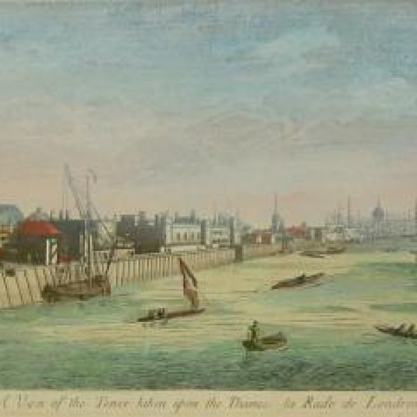 VUE D'OPTIQUE  XVIII th CENTURY