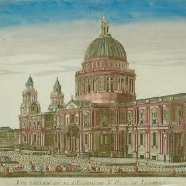 VUE D'OPTIQUE  XVIII th CENTURY