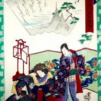 KUNISADA Utagawa, dit KUNISADA II et HIROSHIGE II Utagawa (Shigenobu)